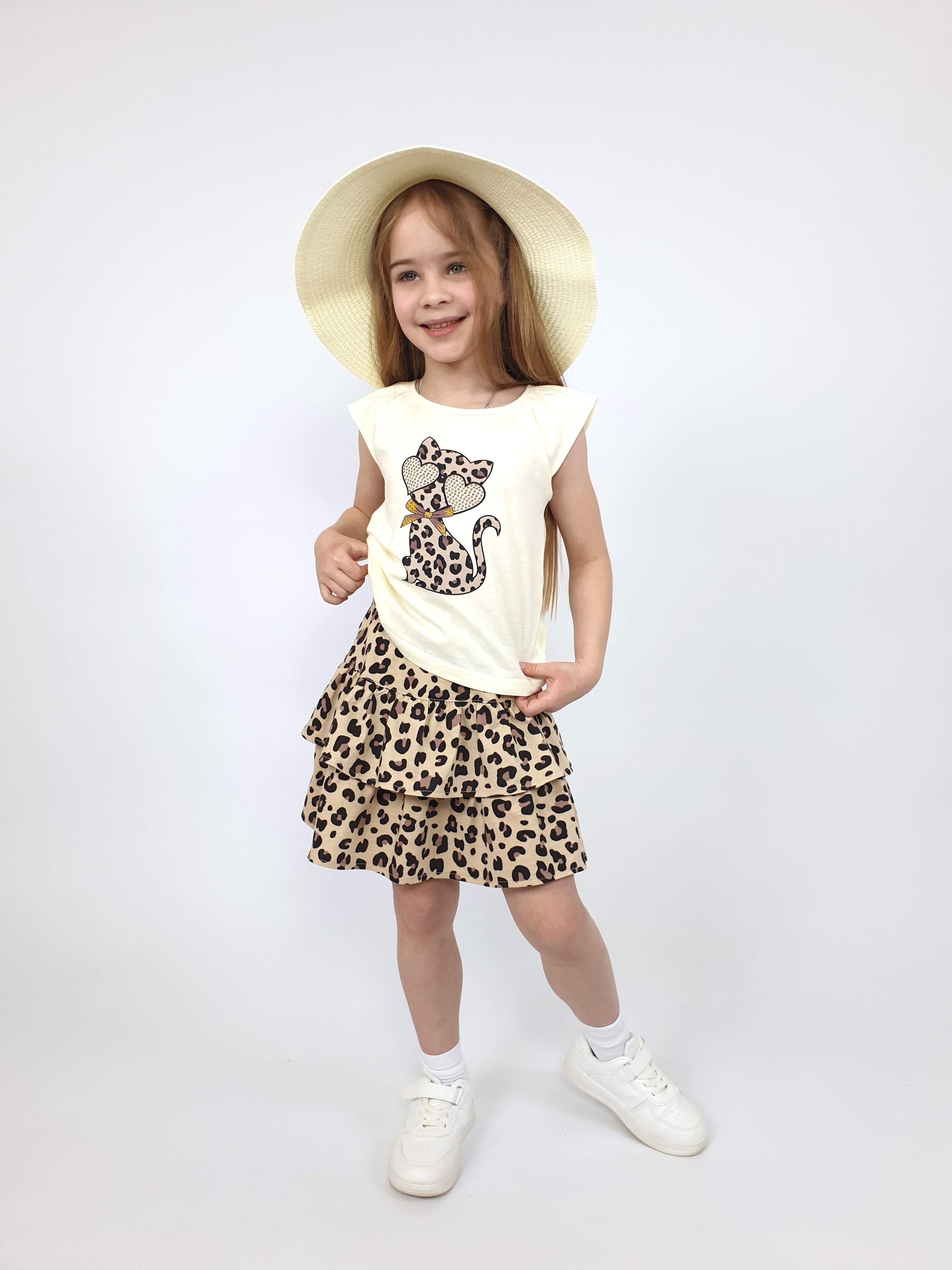 Футболка и юбка Luneva 02-126-4. - фото 10