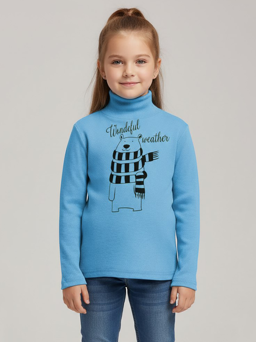 Водолазка VGtrikotazh d6082 - фото 1