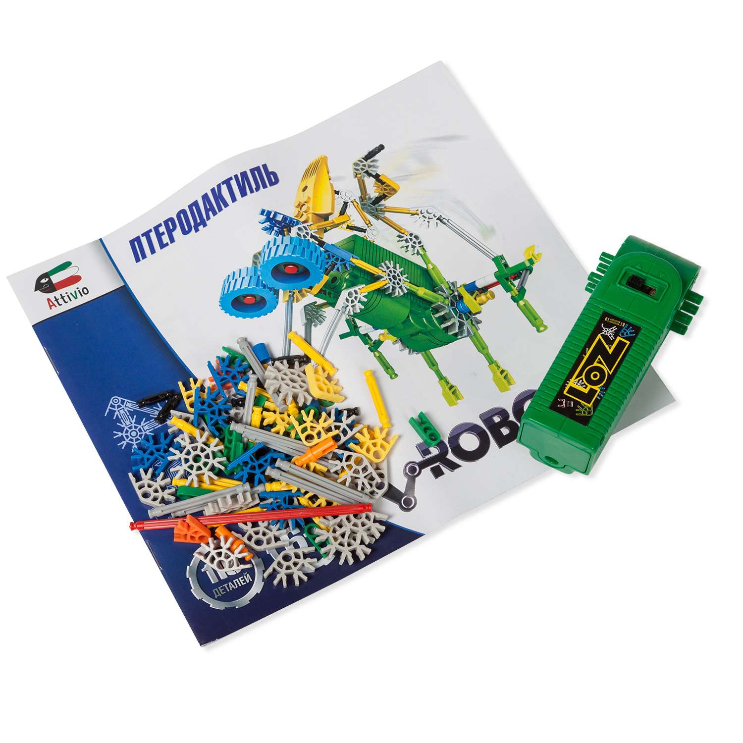 Конструктор Attivio Диноробот Птеродактиль сборная игровая модель - фото 3