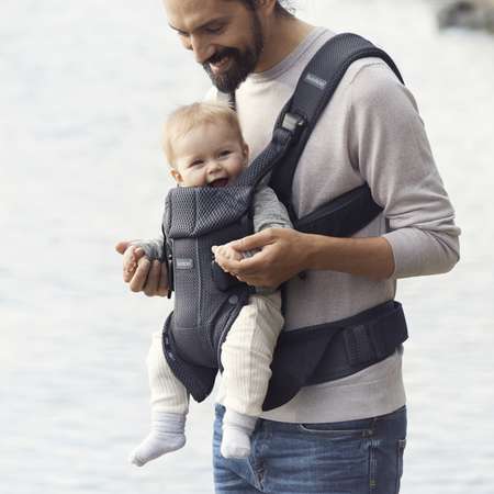 Рюкзак-переноска BabyBjorn One Mesh Антрацит