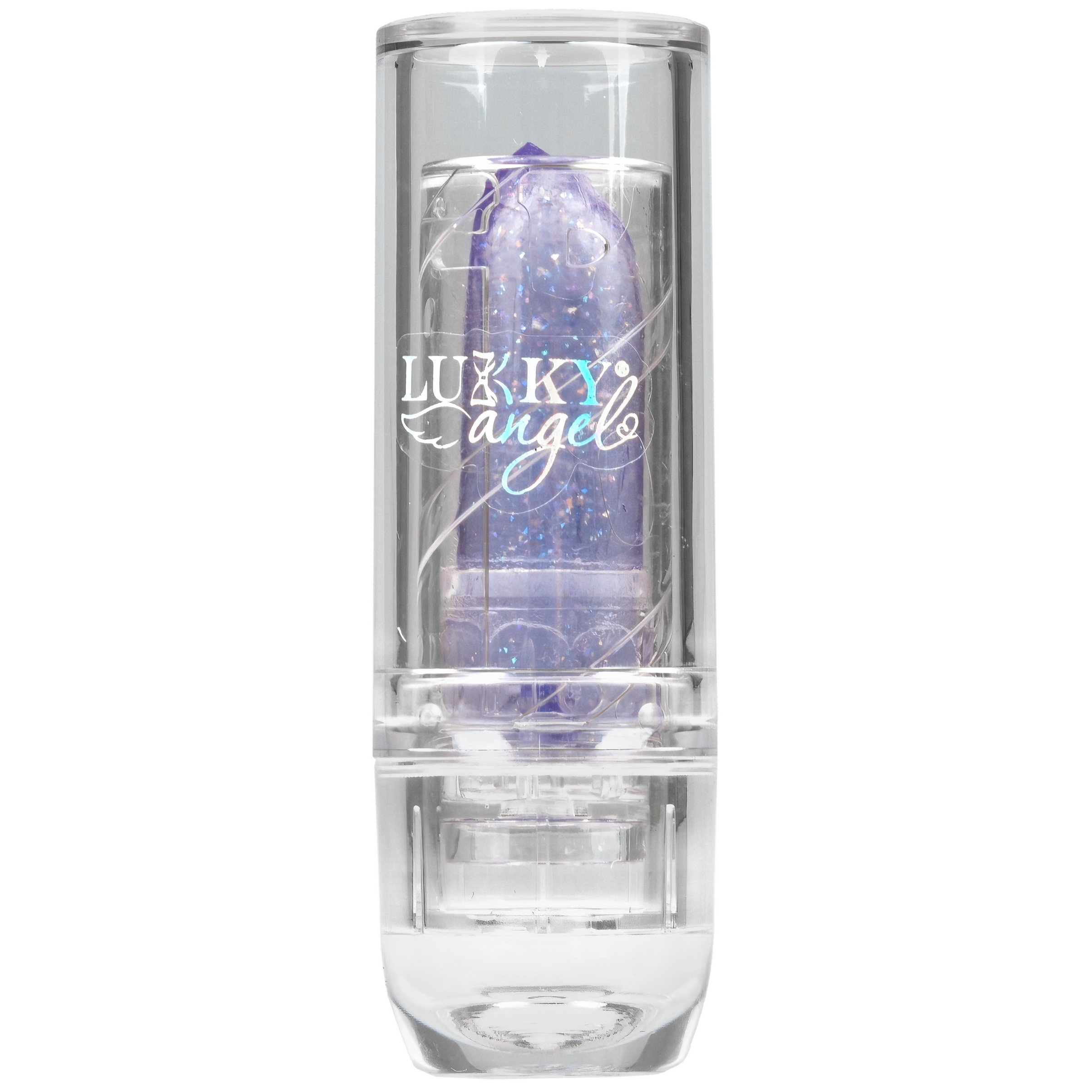 Помада блестящая LUKKY Angel Magic Crystal меняет цвет на розовый с ароматом винограда 3,4 гр - фото 3