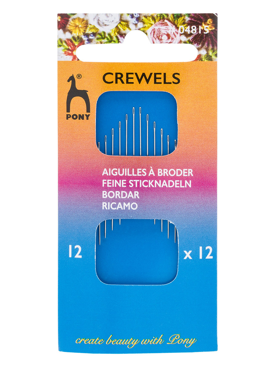 Иглы Pony иглы для вышивания и шитья Crewels № 12 12 шт - фото 10