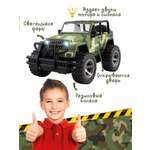 Автомобиль LampStory Land Rover военный автомобиль 1:16
