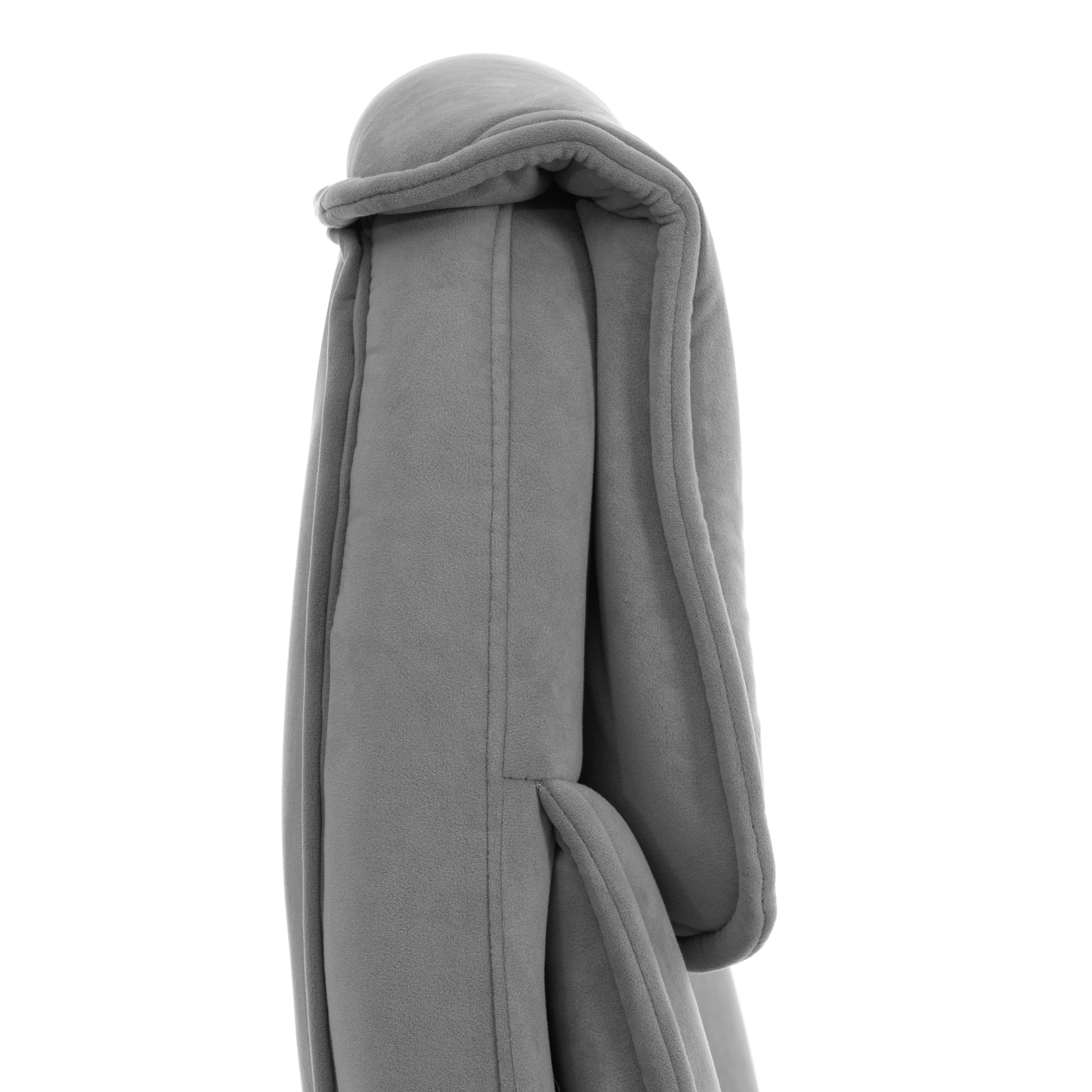 Компьютерное кресло TETCHAIR велюр серый - фото 10