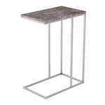 Стол придиванный КАЛИФОРНИЯ МЕБЕЛЬ Агами серый мрамор