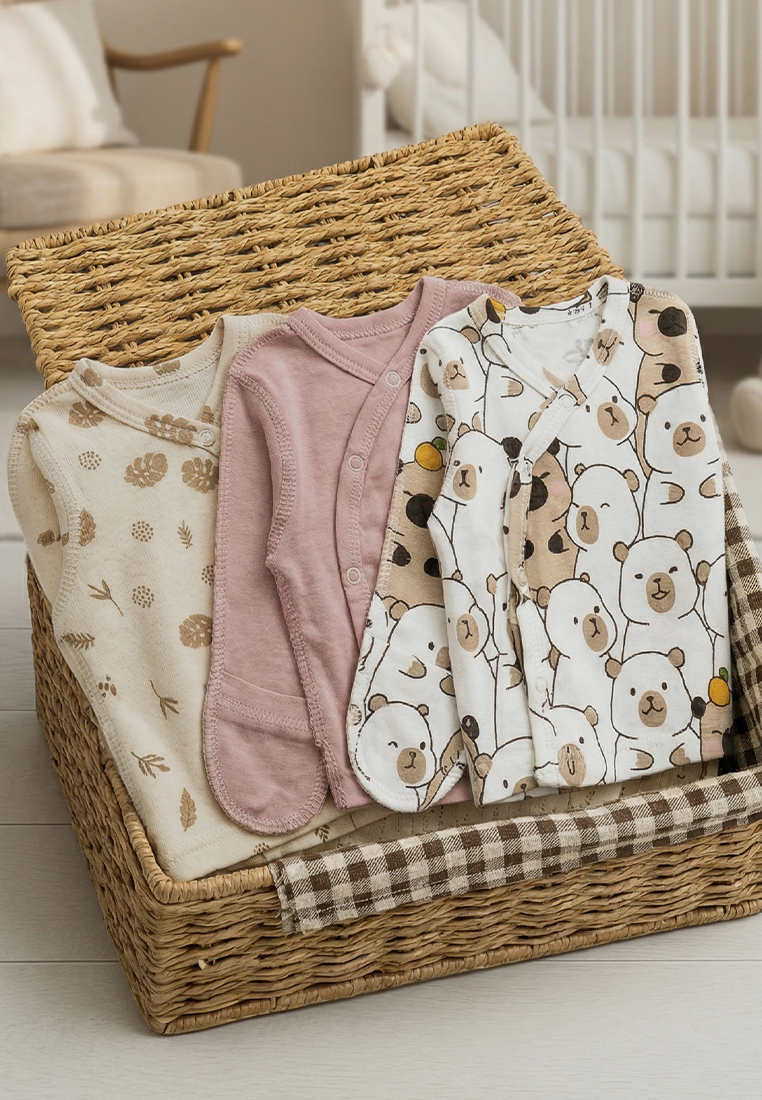 Распашонка 3 шт YOULALA 1204206002 - фото 6