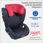 Автокресло SIGER Дельта 2/3 (15-36 кг)