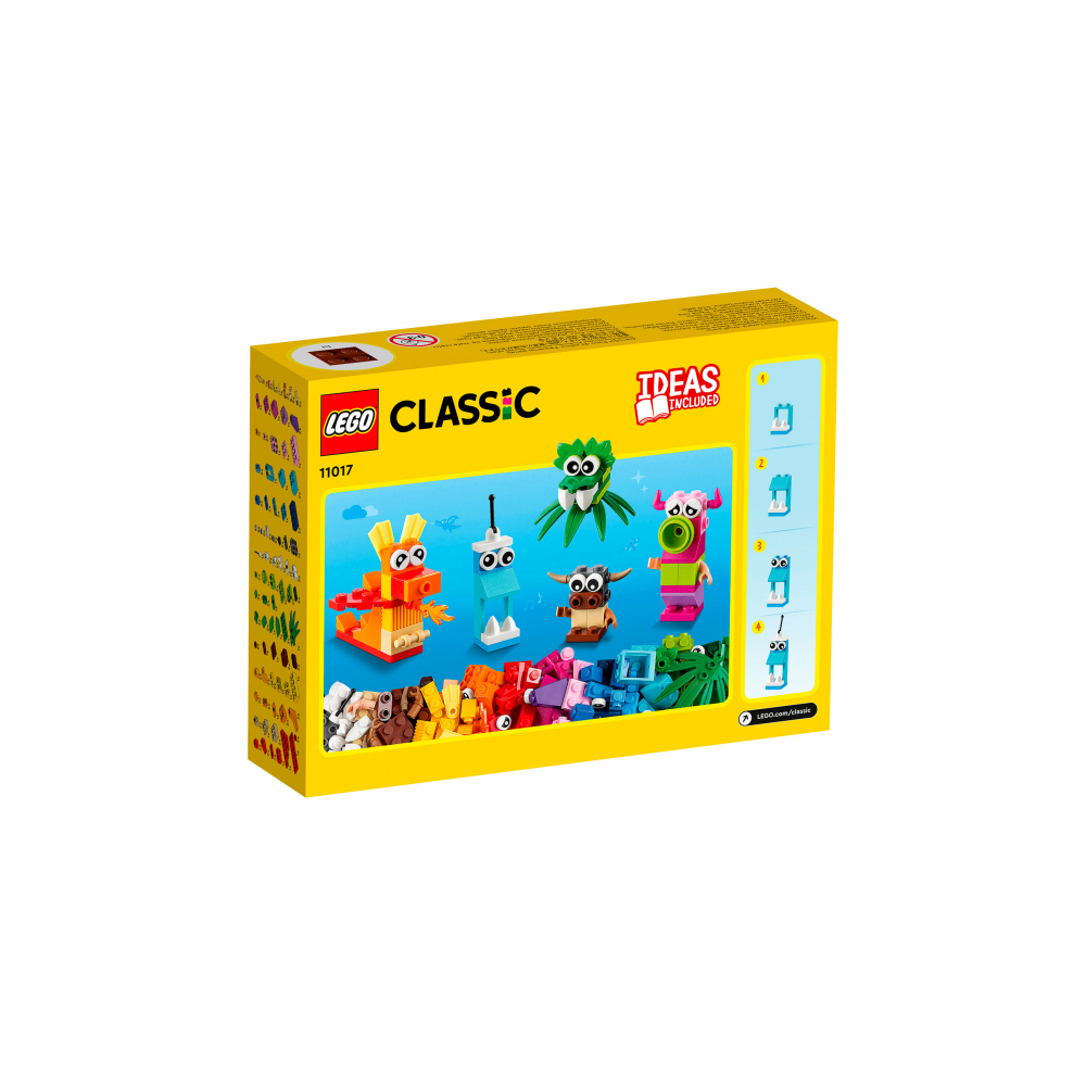 Конструктор LEGO Classic Творческие монстры 11017 1 дет. - фото 2