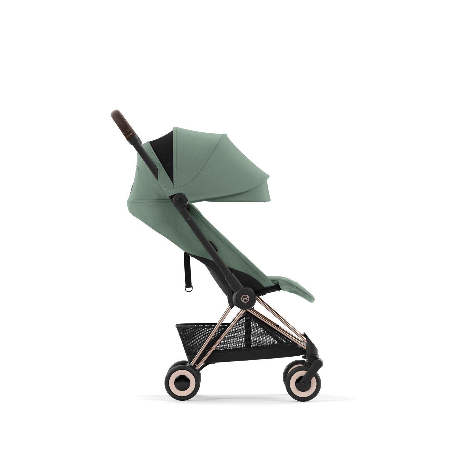 Коляска прогулочная Cybex Coya Rosegold зеленый - фото 5