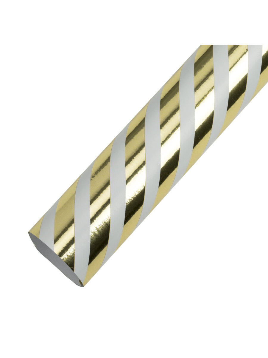 Упаковочная бумага Золотая сказка для новогодних подарков с эффектами 3 шт 70х100 см Golden Xmas - фото 10