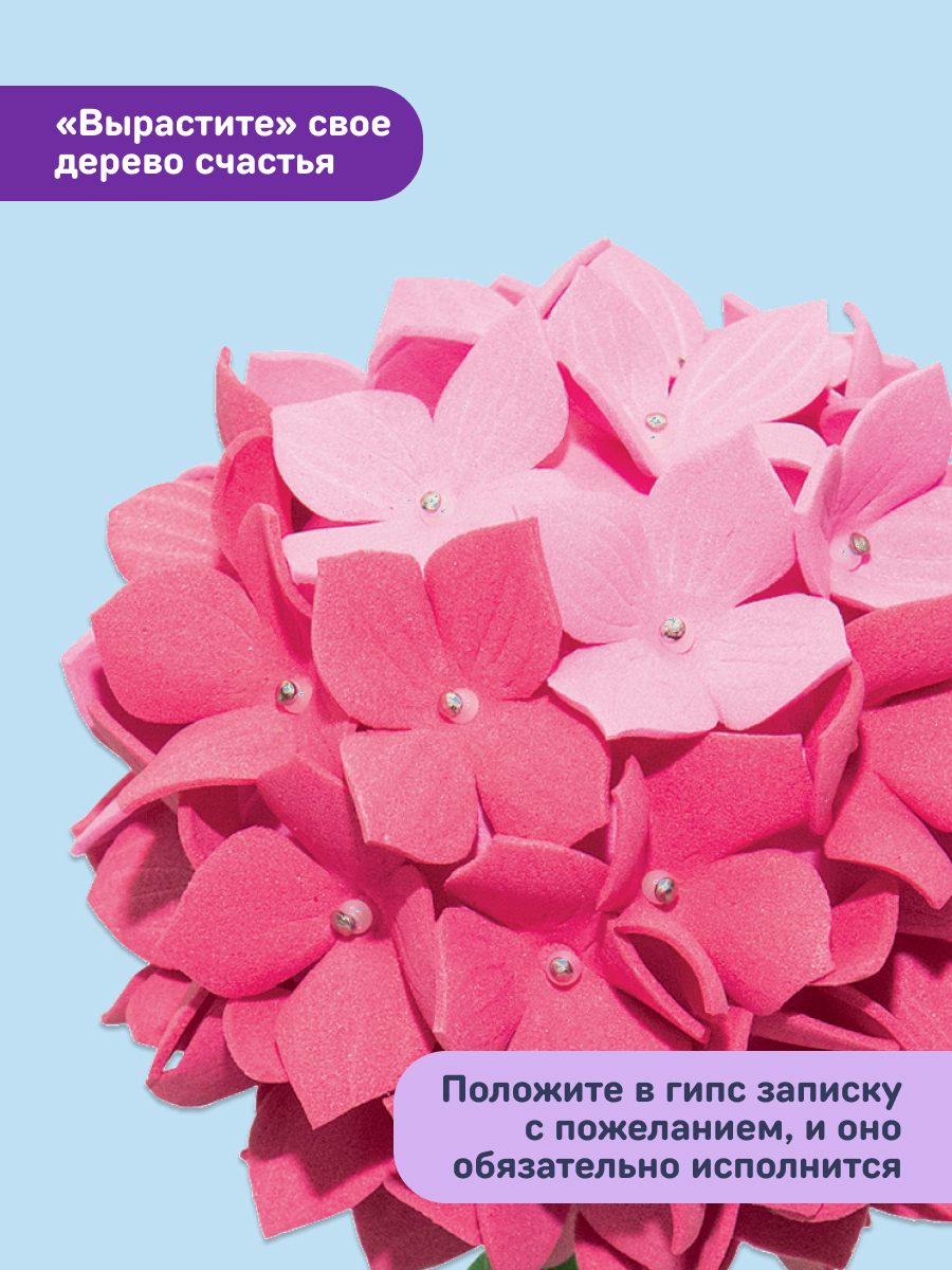 Набор для творчества Волшебная мастерская сборка Гортензия - фото 7