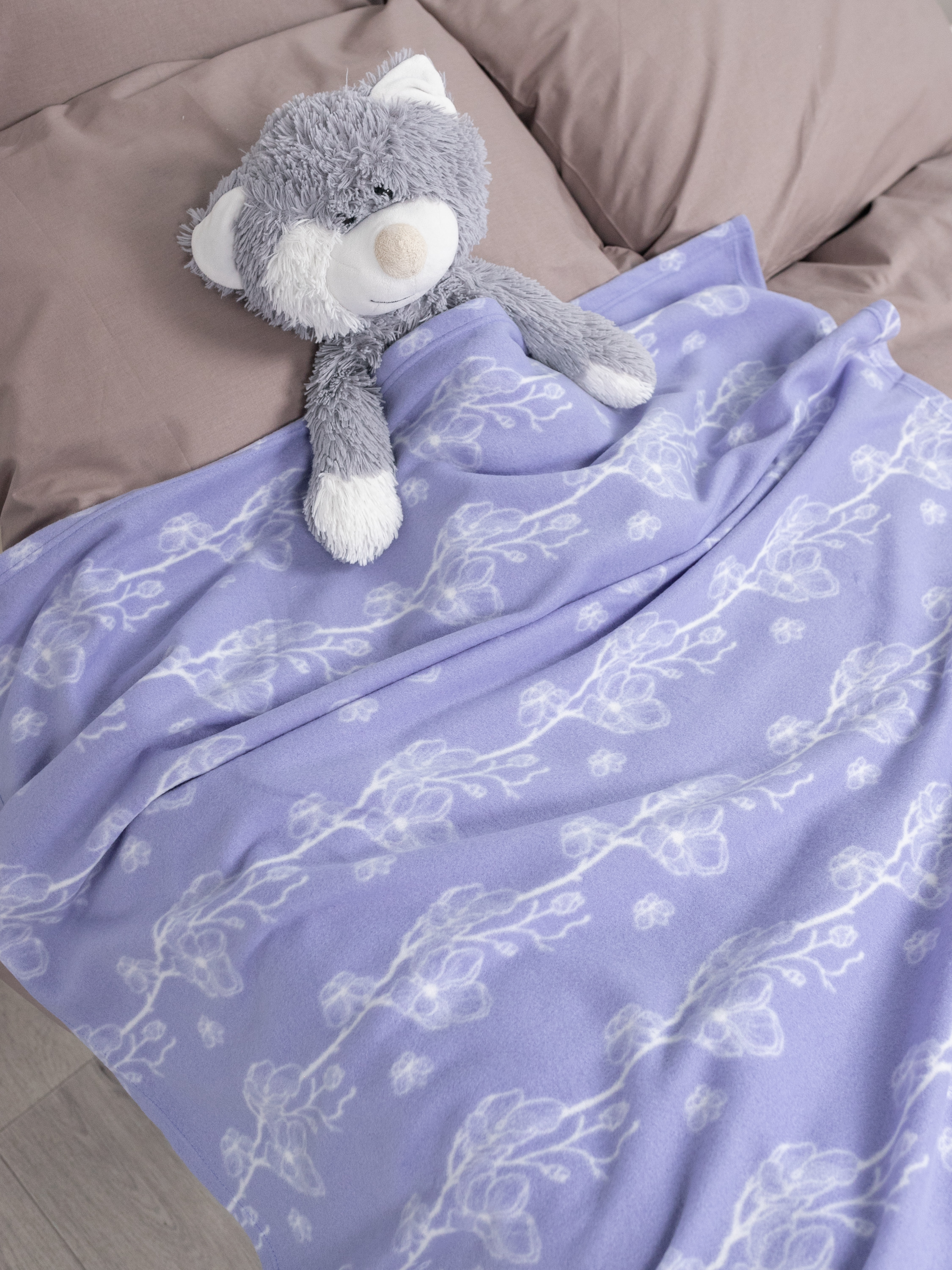 Плед Wellness WPL105-Магнолия 100 x 150 см флис - фото 1