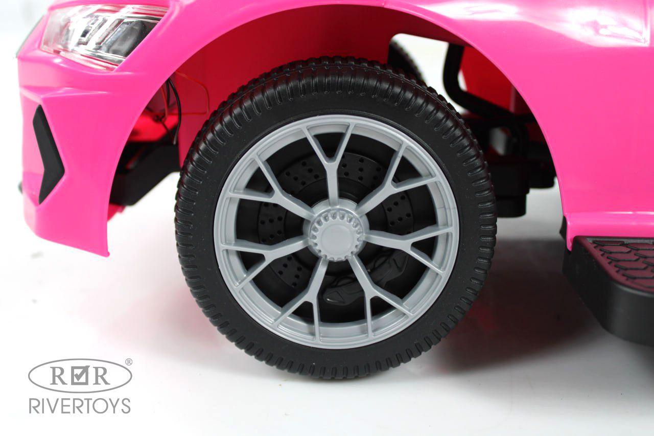 Каталка RIVERTOYS Z005ZZ-A-PINK розовый - фото 10