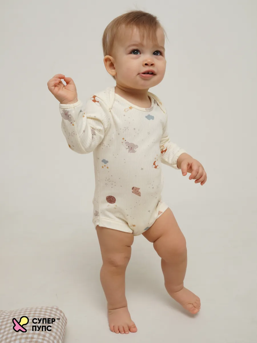 Боди 3 шт Супер Пупс нбр/3пр/бд/sk20/полоска/сон - фото 20
