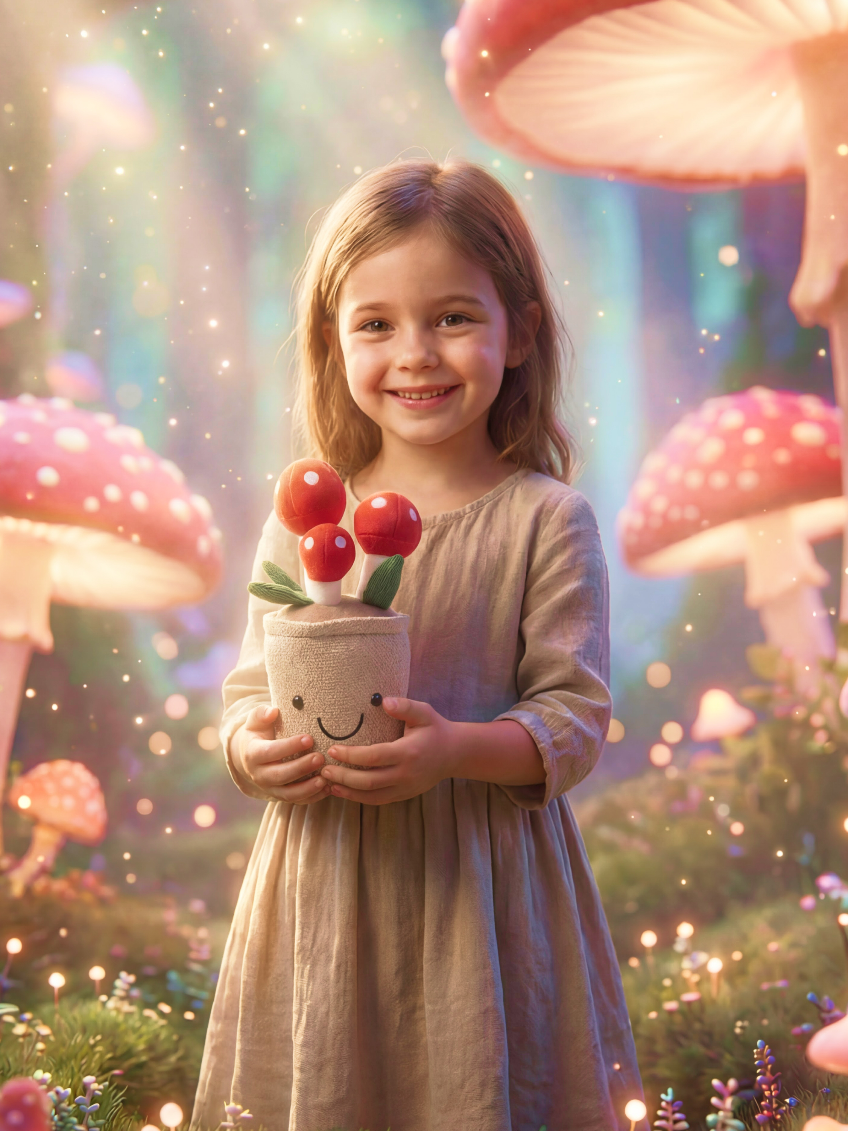 Мягкая игрушка Ball Masquerade Мухоморы красные - фото 4