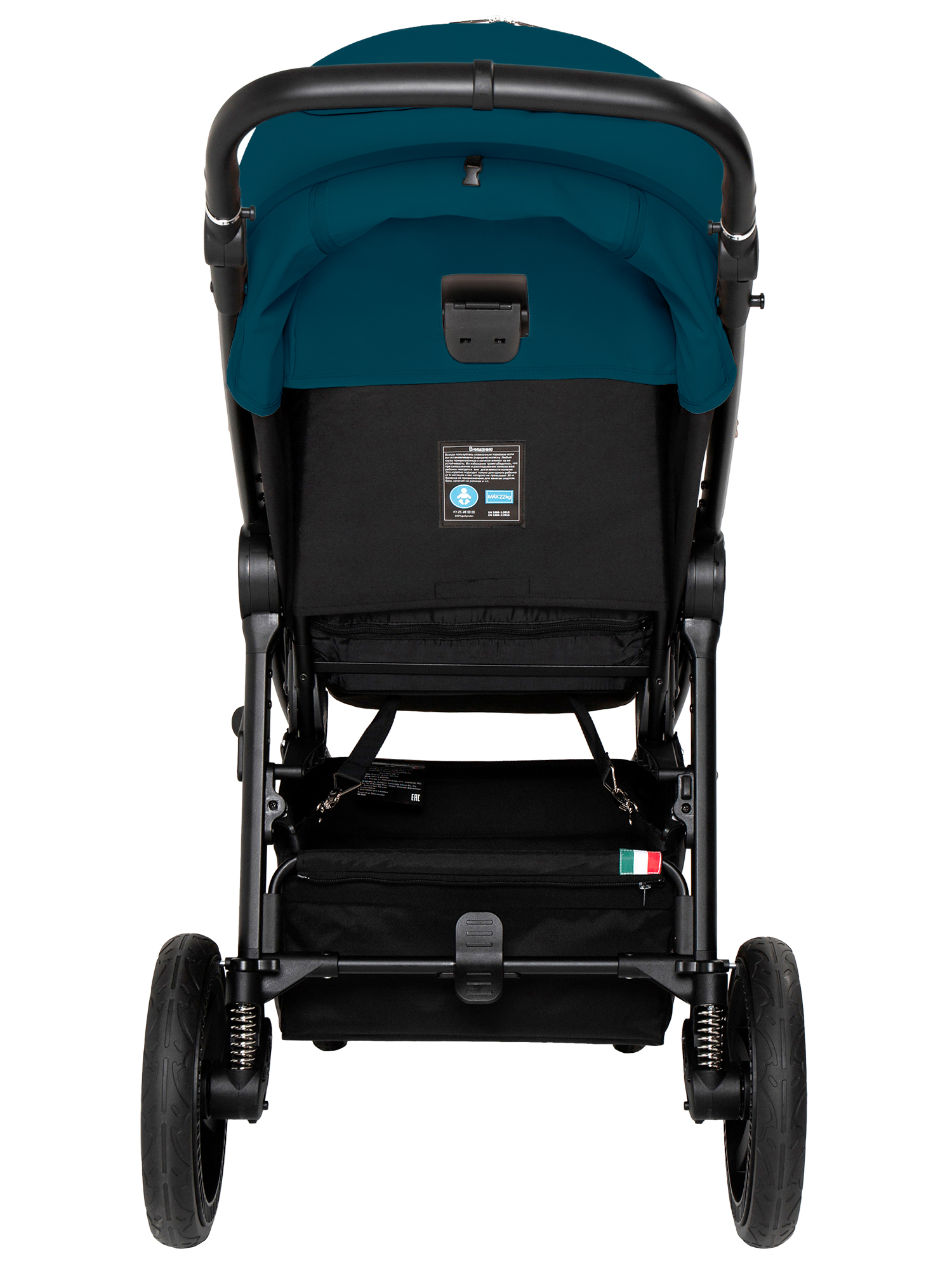 Коляска прогулочная Sweet Baby Contente Plus Basic Dark Green зеленый - фото 15