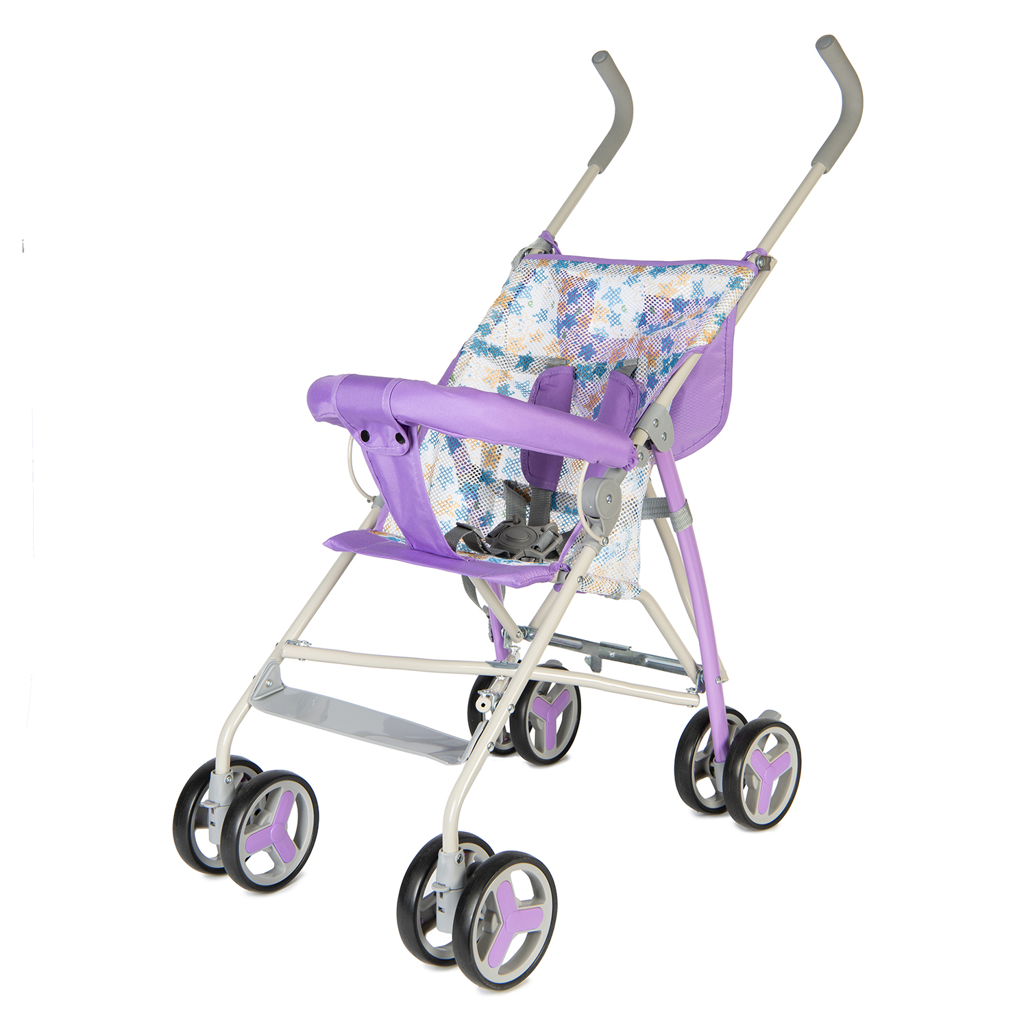 Коляска прогулочная BabyGo Light New сиреневый - фото 8