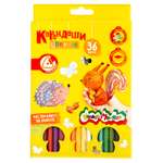 Карандаши цветные Каляка-Маляка 36 шт.