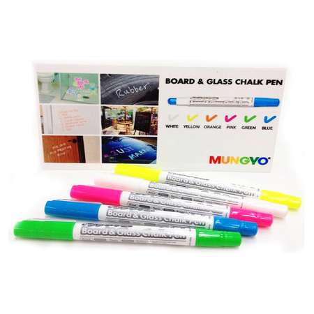 Маркеры MUNGYO меловые 5 цв.
