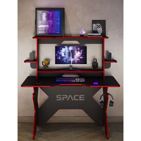 Подставка VMMGAME Для стола LEVEL BLACK RED
