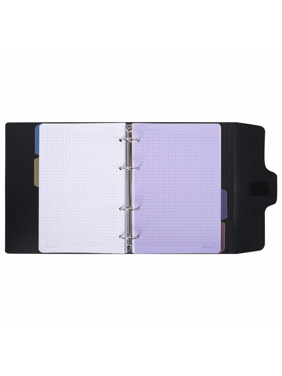 Тетрадь со сменным блоком Brauberg клетка 120 лист. - фото 14