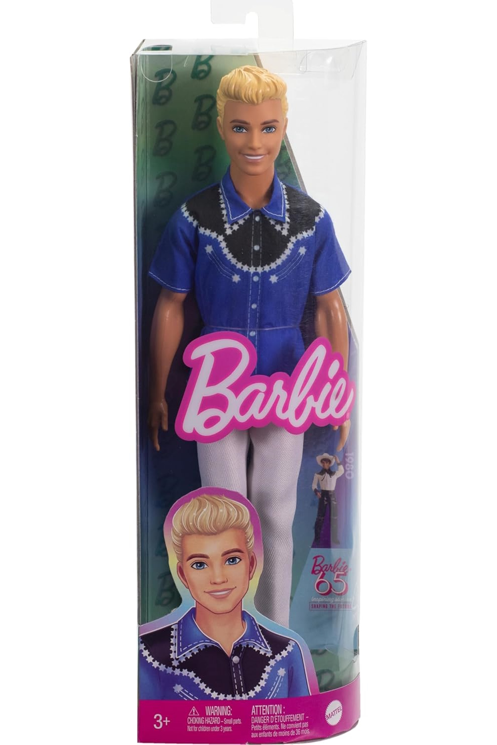 Кукла модельная Barbie Fashionistas Игра с модой Кен DWK44/HRH25 - фото 6