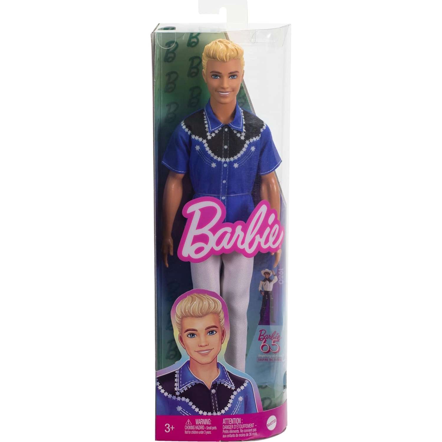 Кукла модельная Barbie Игра с модой Кен DWK44 - фото 6