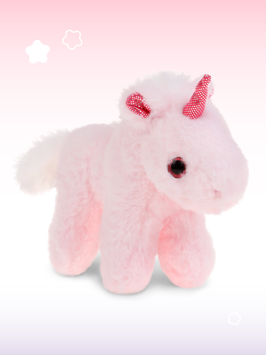 Игрушка мягкая Fluffy Family единорог 21 см - фото 4