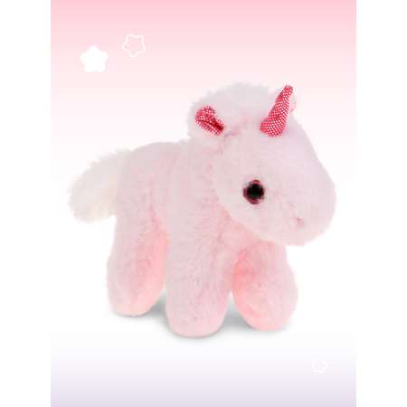 Мягкая игрушка Fluffy Family Единорог 18 см в сумочке с пайетками