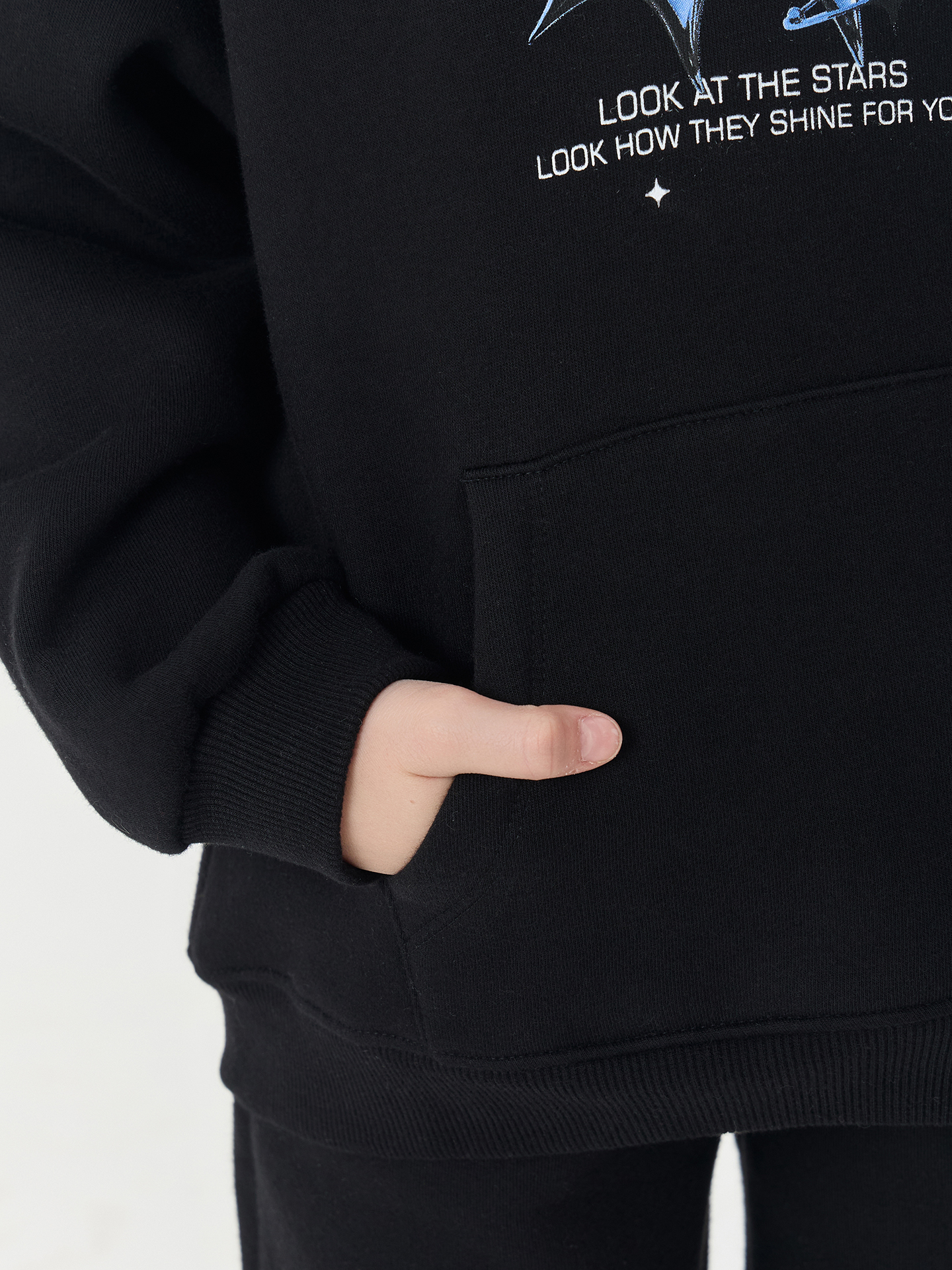 Худи и брюки Mark Formelle (Марк Формэль) 397757/черный +печать - фото 6