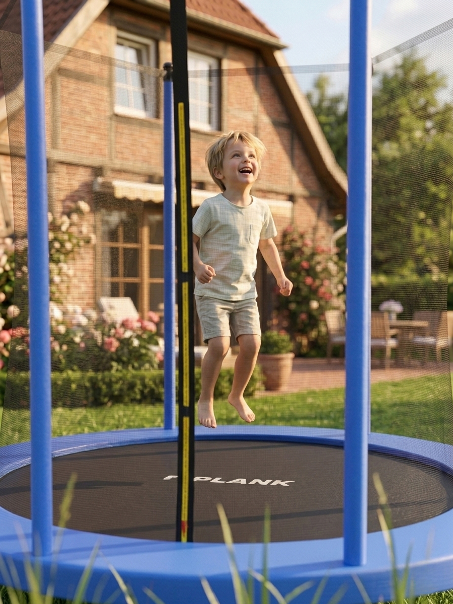 Уличный детский батут Plank SKY 6ft 183 см с внутренней сеткой - фото 8