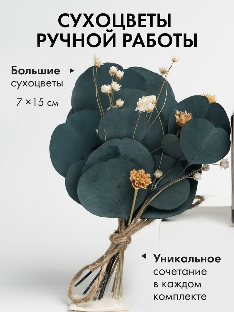 Диффузор с сухоцветами в Премиум тубусе Accents Teak Wood & Tobacco - фото 6