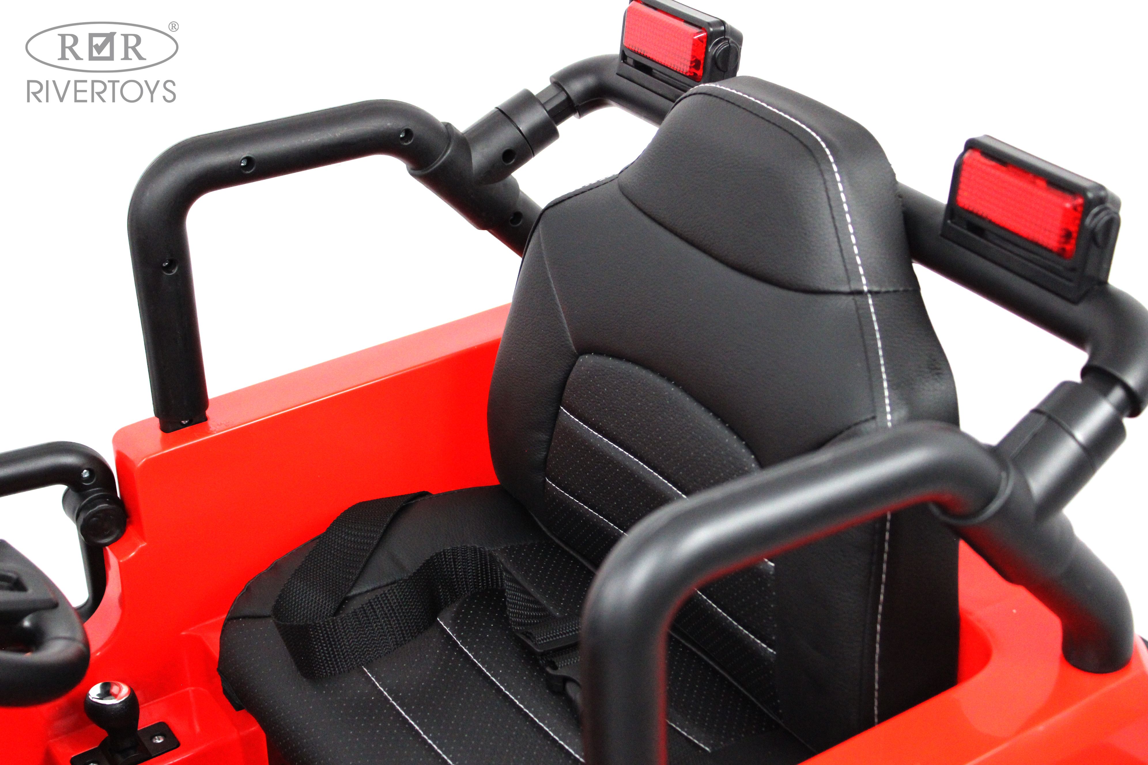 Электромобиль RIVERTOYS T222TT-4WD-RED С пультом ДУ - фото 22
