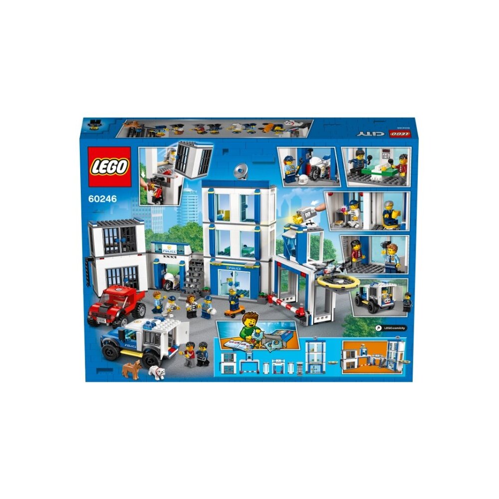 Конструктор LEGO City Полицейский участок 60246 497 дет. - фото 2