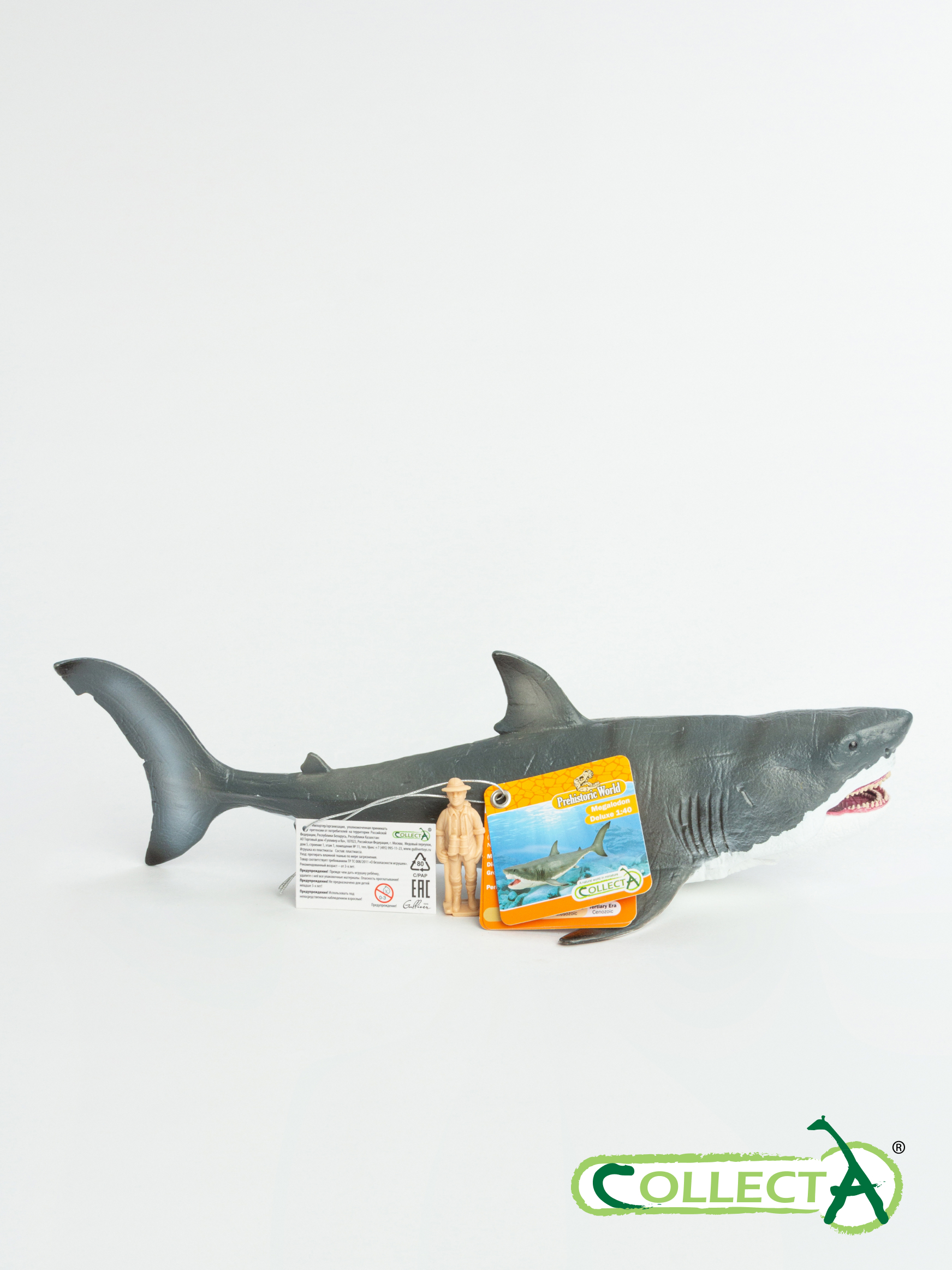 Фигурка Collecta Меголодон с подвижной челюстью - фото 9