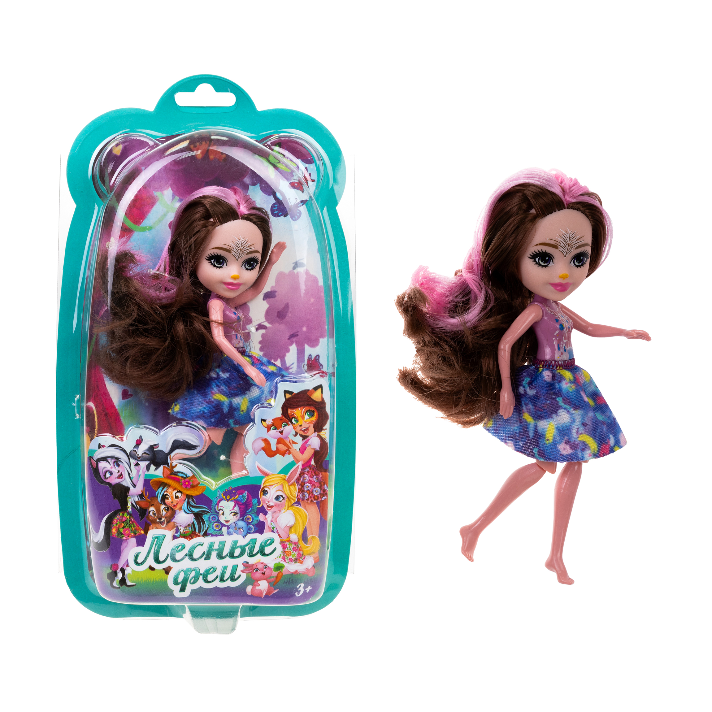 Кукла мини 1TOY Лесные Феи Т24014 - фото 1