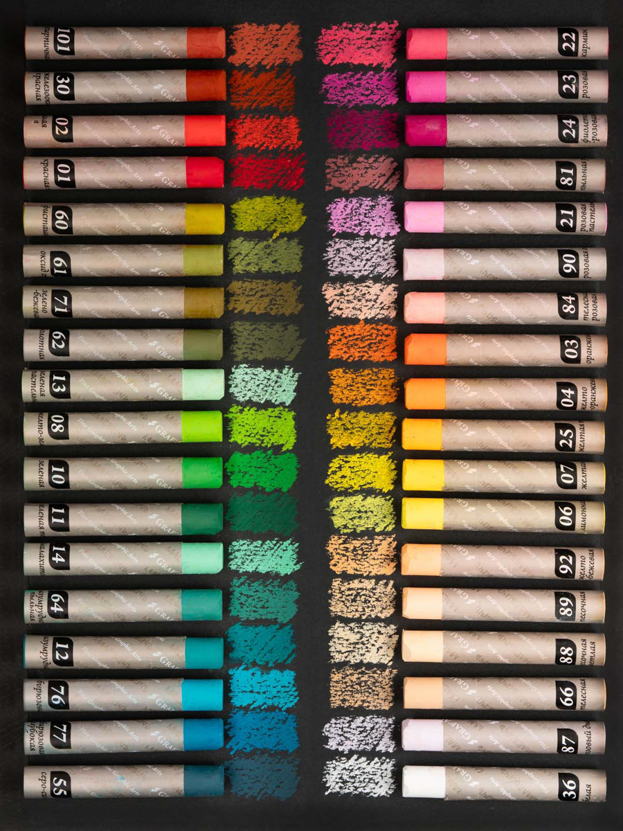 Пастель масляная Малевичъ 72 шт. - фото 14