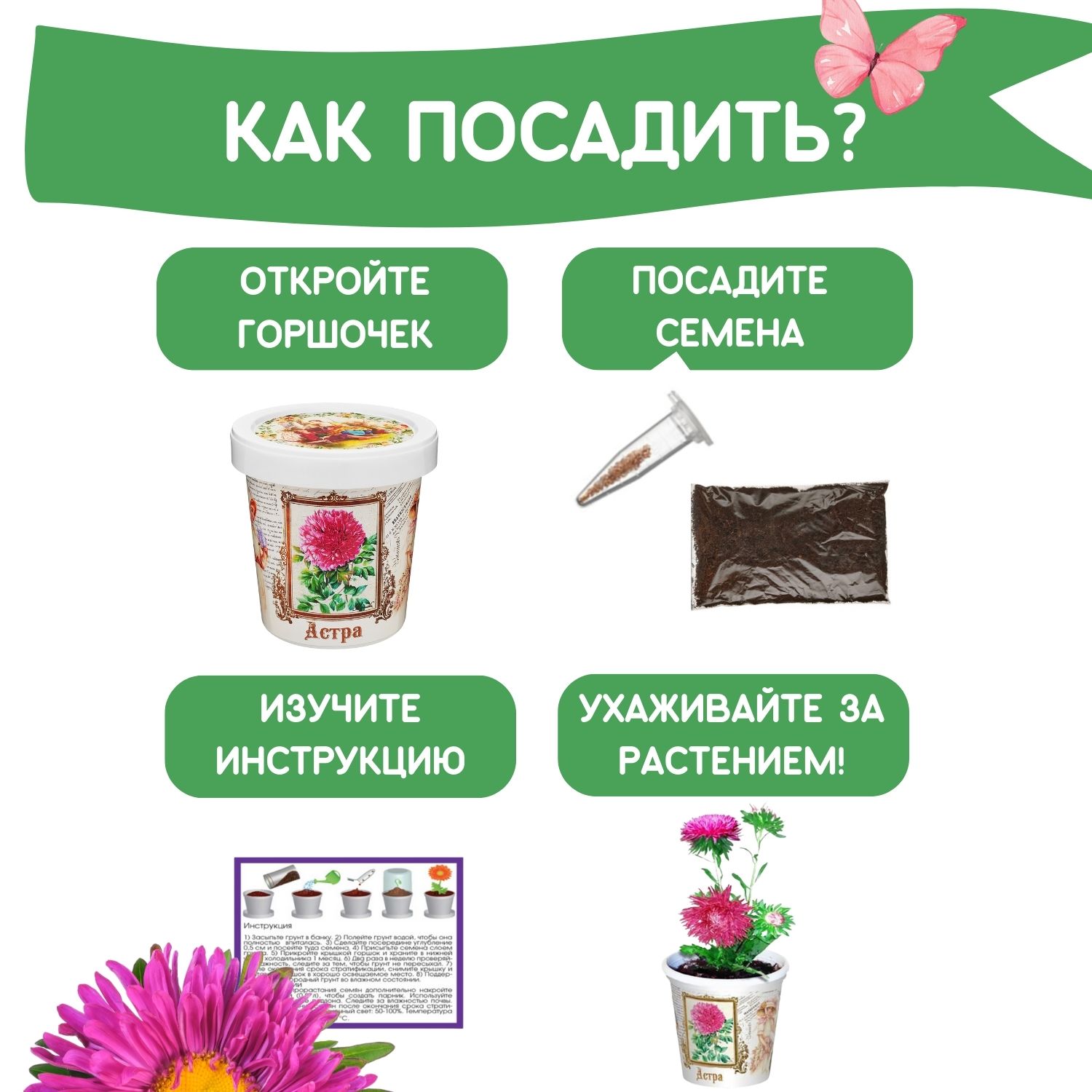 Набор для выращивания Rostok Visa - фото 4