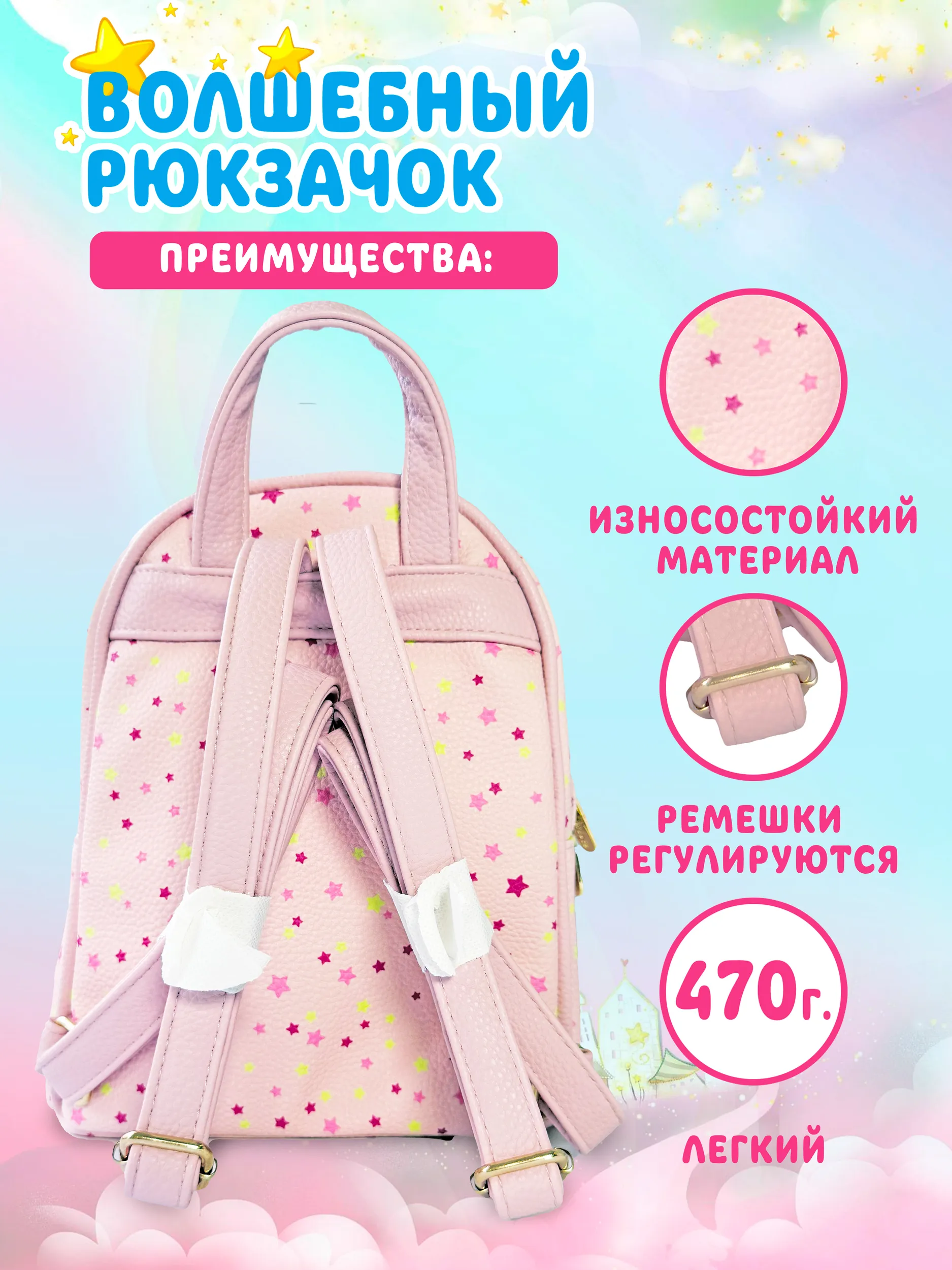 Рюкзак дошкольный Supercute интерактивный Единорог - фото 5