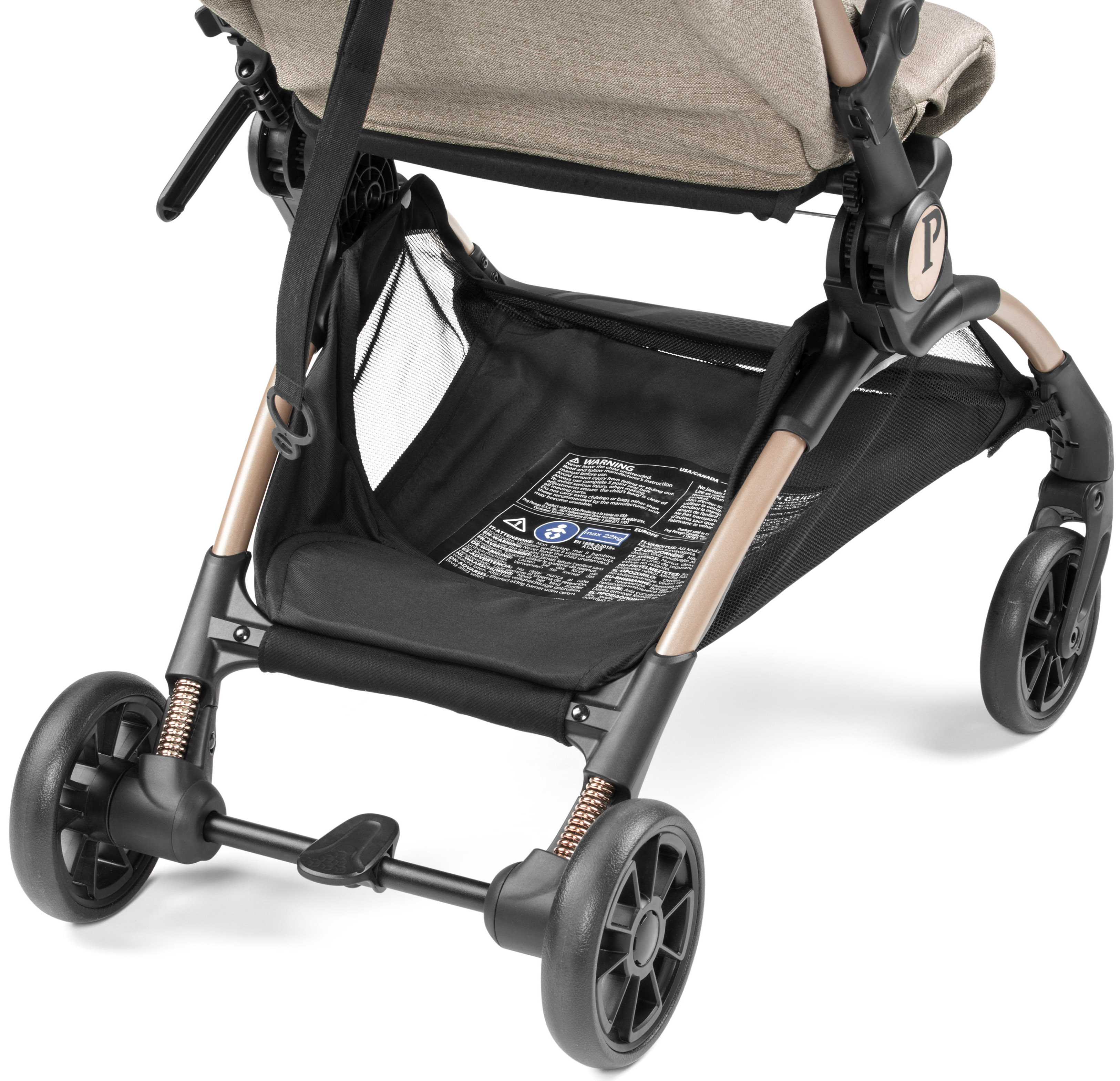 Коляска прогулочная Peg-Perego Volo розовый - фото 7