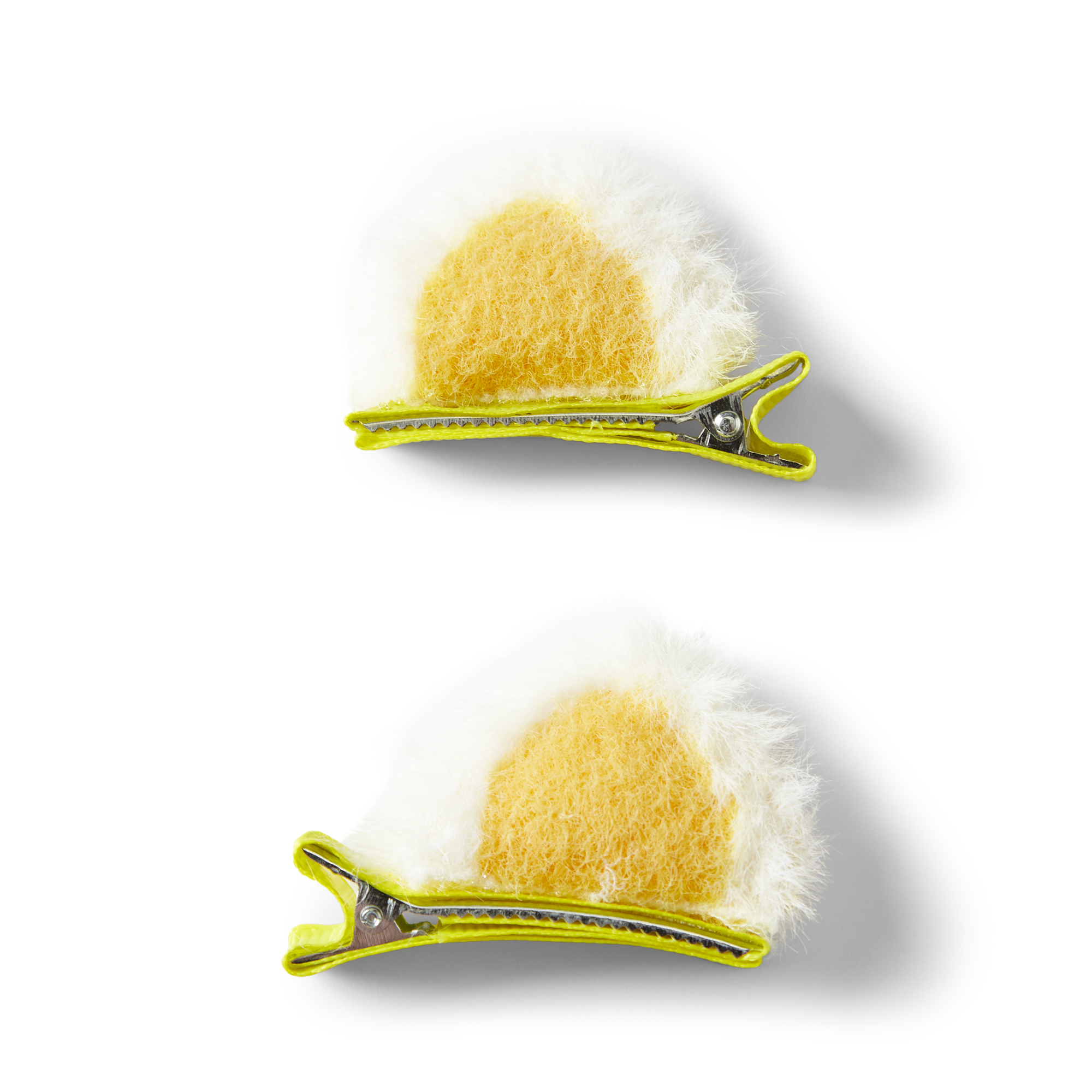 Заколки для волос Happy Baby кошачьи ушки желтые 40054_yellow - фото 1