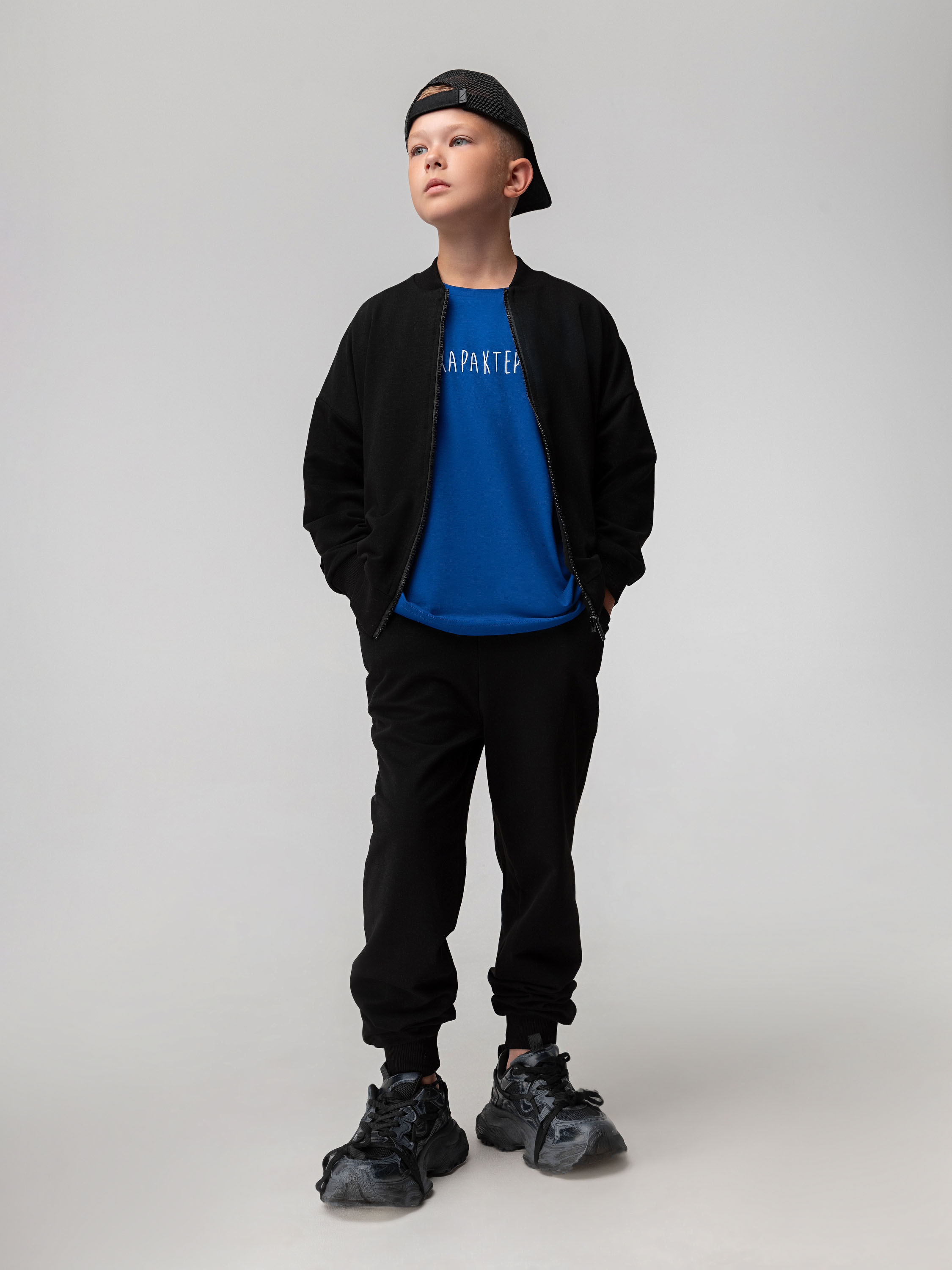 Костюм Bodo 46-154MU_черный - фото 1