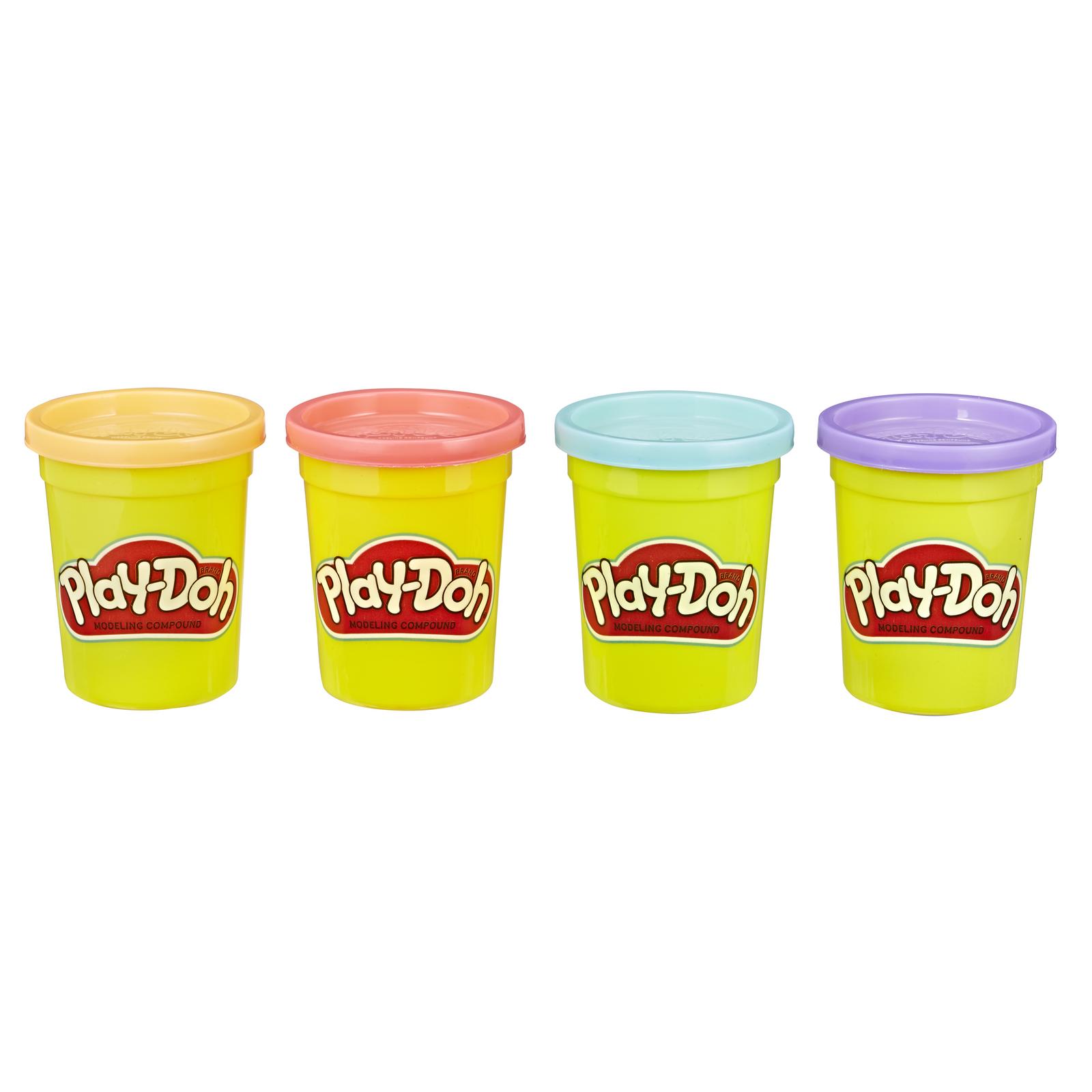 Пластилин Play-Doh 4 цв. в ассортименте - фото 8