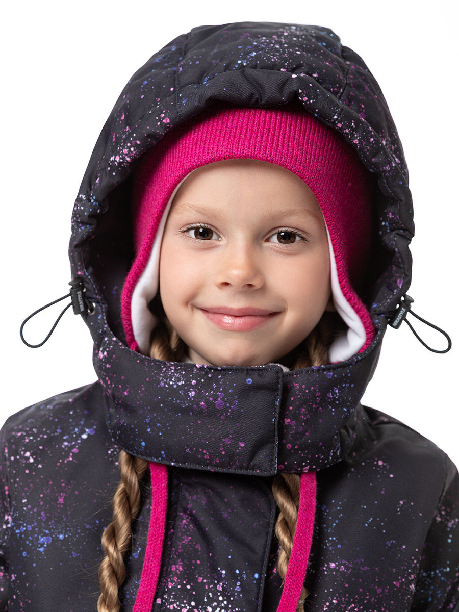 Комбинезон NIKASTYLE 8з5224 черный/фуксия - фото 4