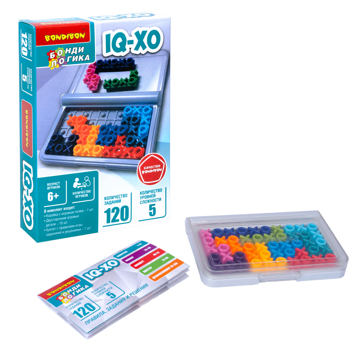 Настольная игра Bondibon логическая IQ-ХО - фото 6