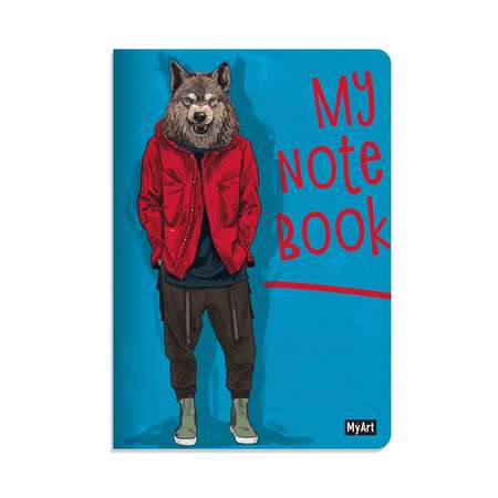 Блокнот Проф-Пресс в клетку А5 4 шт. My Notebook 40 лист.