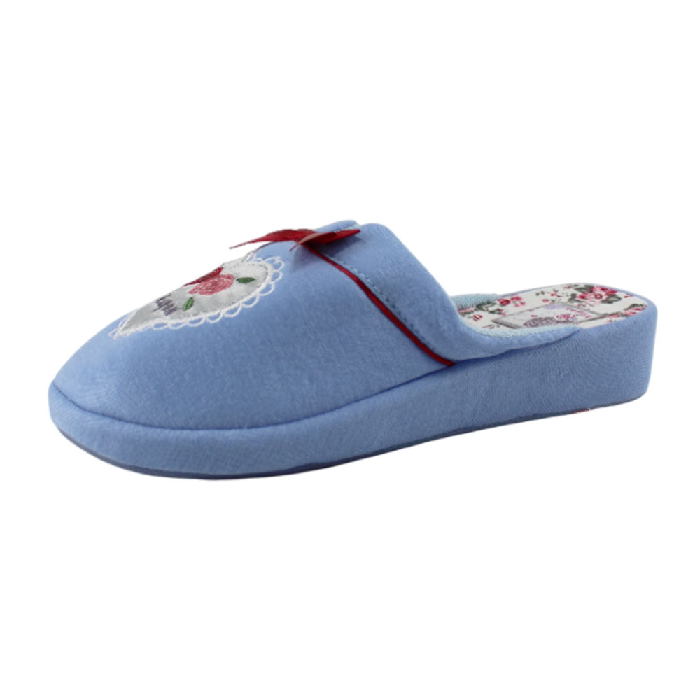 Тапочки Europen HW-1501039-СВ EUROPEN Тапочки домашние,голубой - фото 1