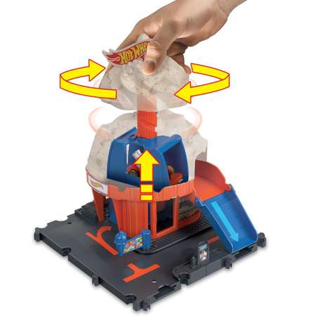 Парковка Hot Wheels с пусковой установкой