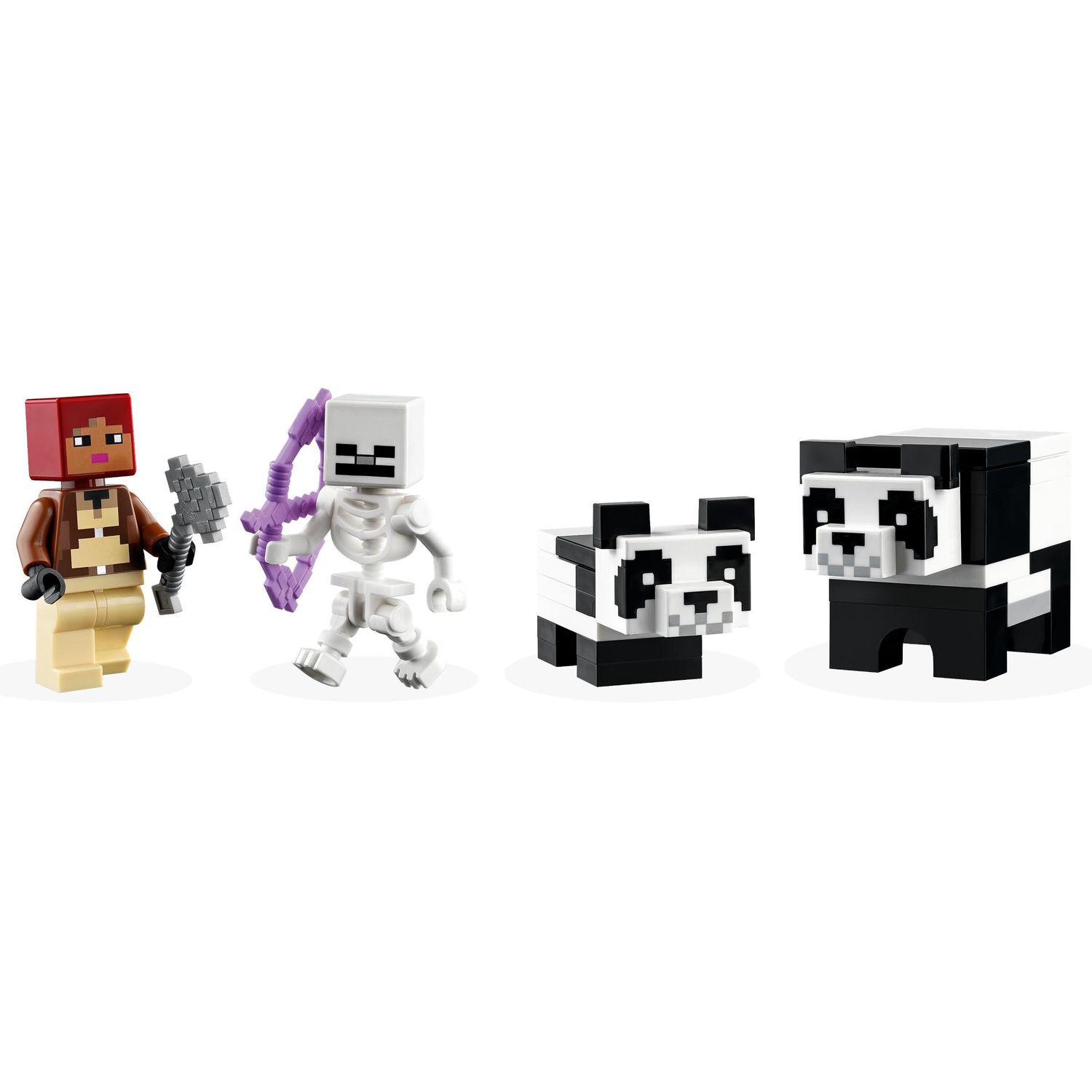 Конструктор LEGO Minecraft Дом панды - фото 6