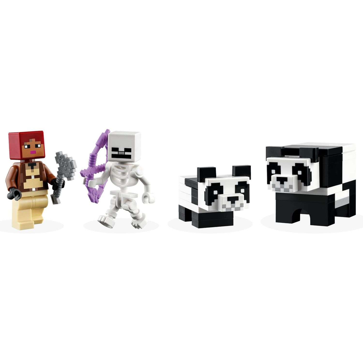 Конструктор LEGO Minecraft Дом панды - фото 6